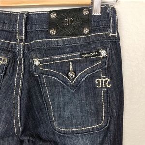 Miss me jeans wide leg size 27